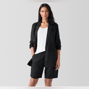 Organic Linen Vest | EILEEN FISHER